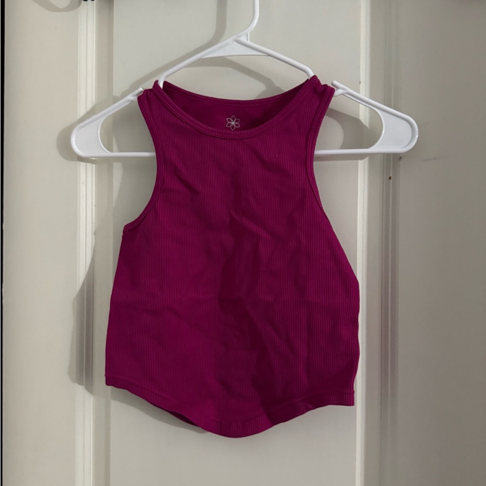 Aura Fuchsia Tank Top